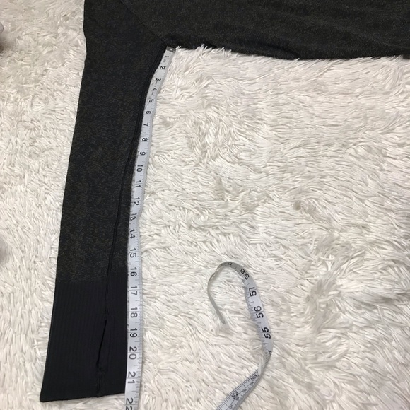 Lululemon" Rest Less -Half Zip-Pullover- black Armory - Picture 12 of 15